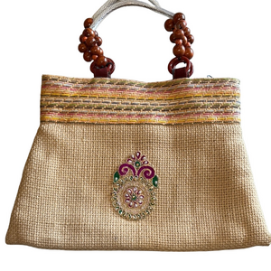 Jute Cottage Vintage Hand Bag